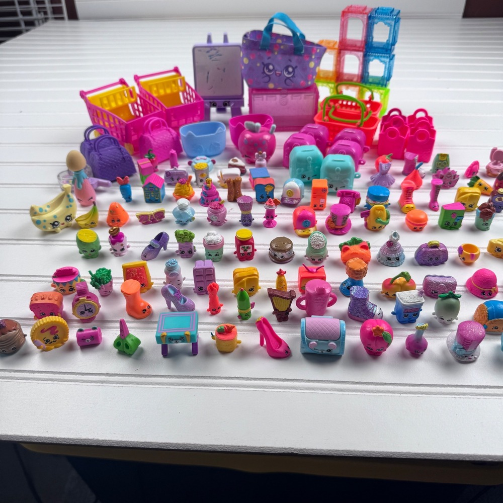 Huge Shopkins Lot over 100 pieces various seasons